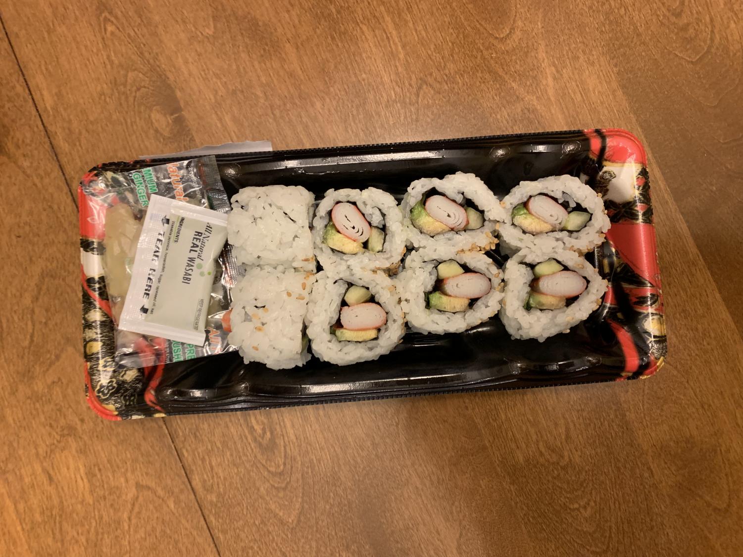 Ranking grocery store sushi rolls The Knight Crier