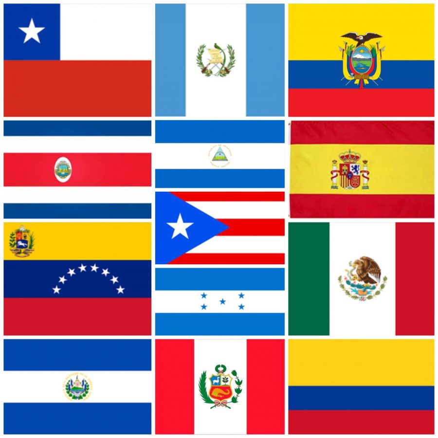 Hispanic Heritage Flags Printable