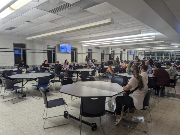 North Penn High School welcomes families at back to school night