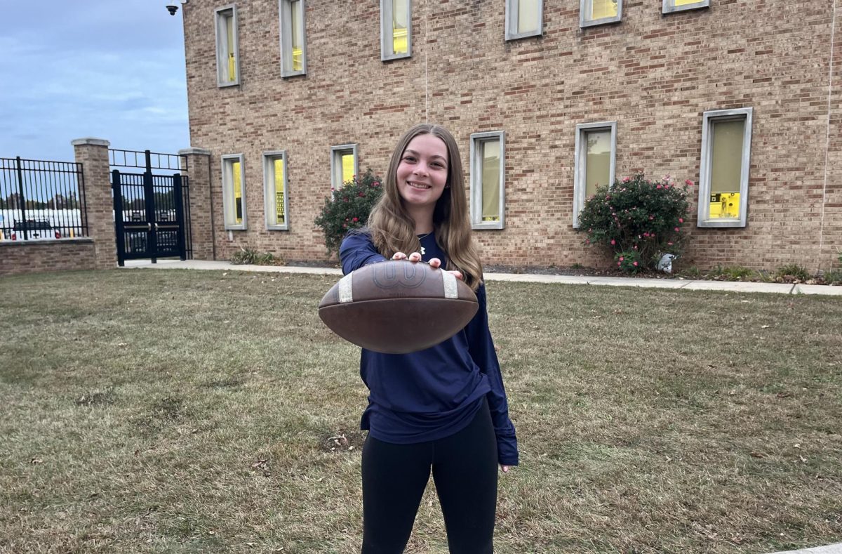 GRIDIRON GREATNESS: North Penn sophomore Tessa Wieloch is taking success to a new level on the flag football circuit. 