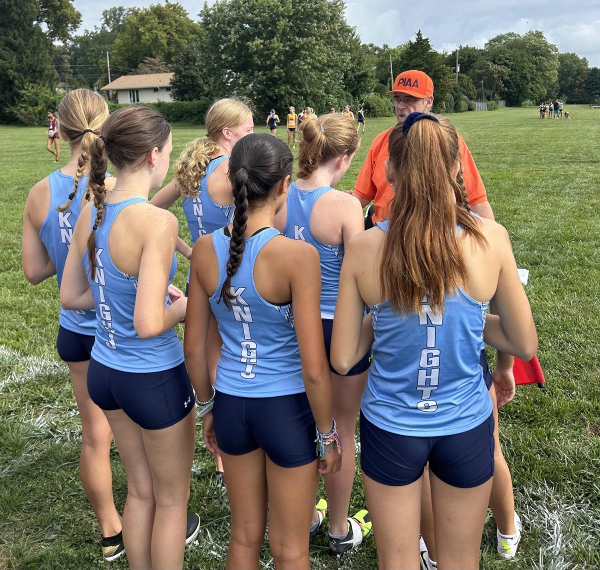 Girls Cross Country sprints to the end of their season