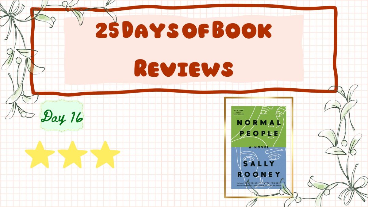 Day 16 of 25: Normal People by Sally Rooney