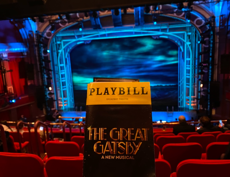 The Great Gatsby musical, on Broadway for less than a year. 