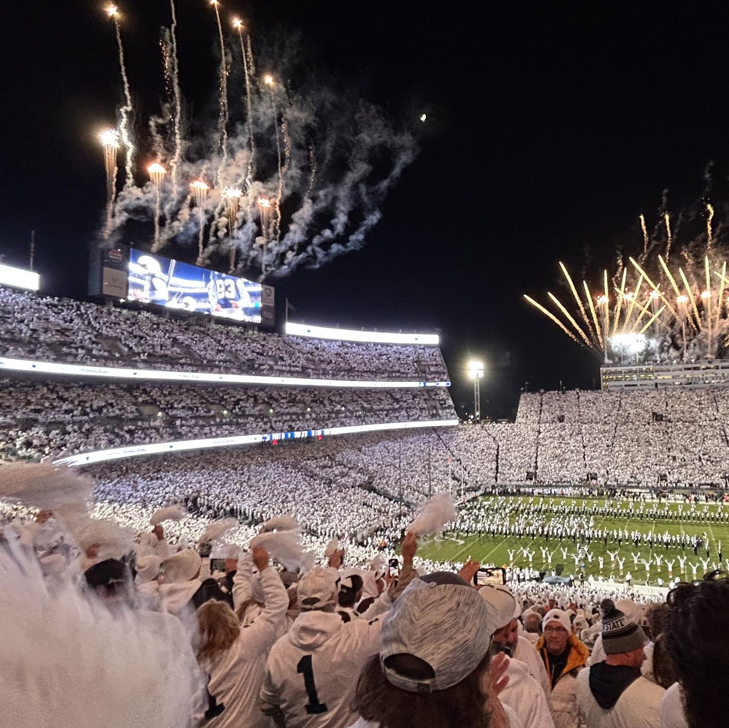 Beaver Stadium is preparing for a matchup against the University of Washington