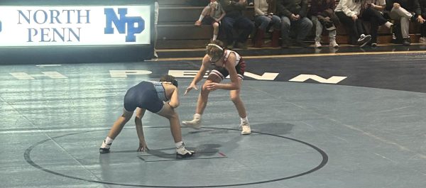 Souderton grapples to a win on NP Youth Night nail-biter 