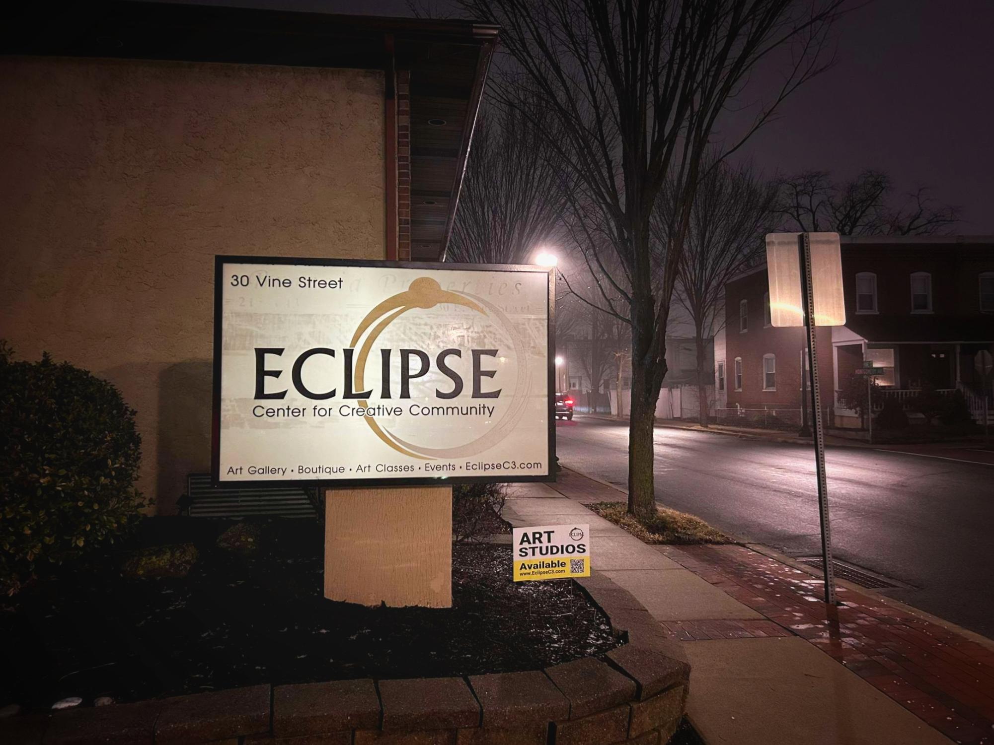 The Eclipse Gallery, now a temporary home for select North Penn student artwork.