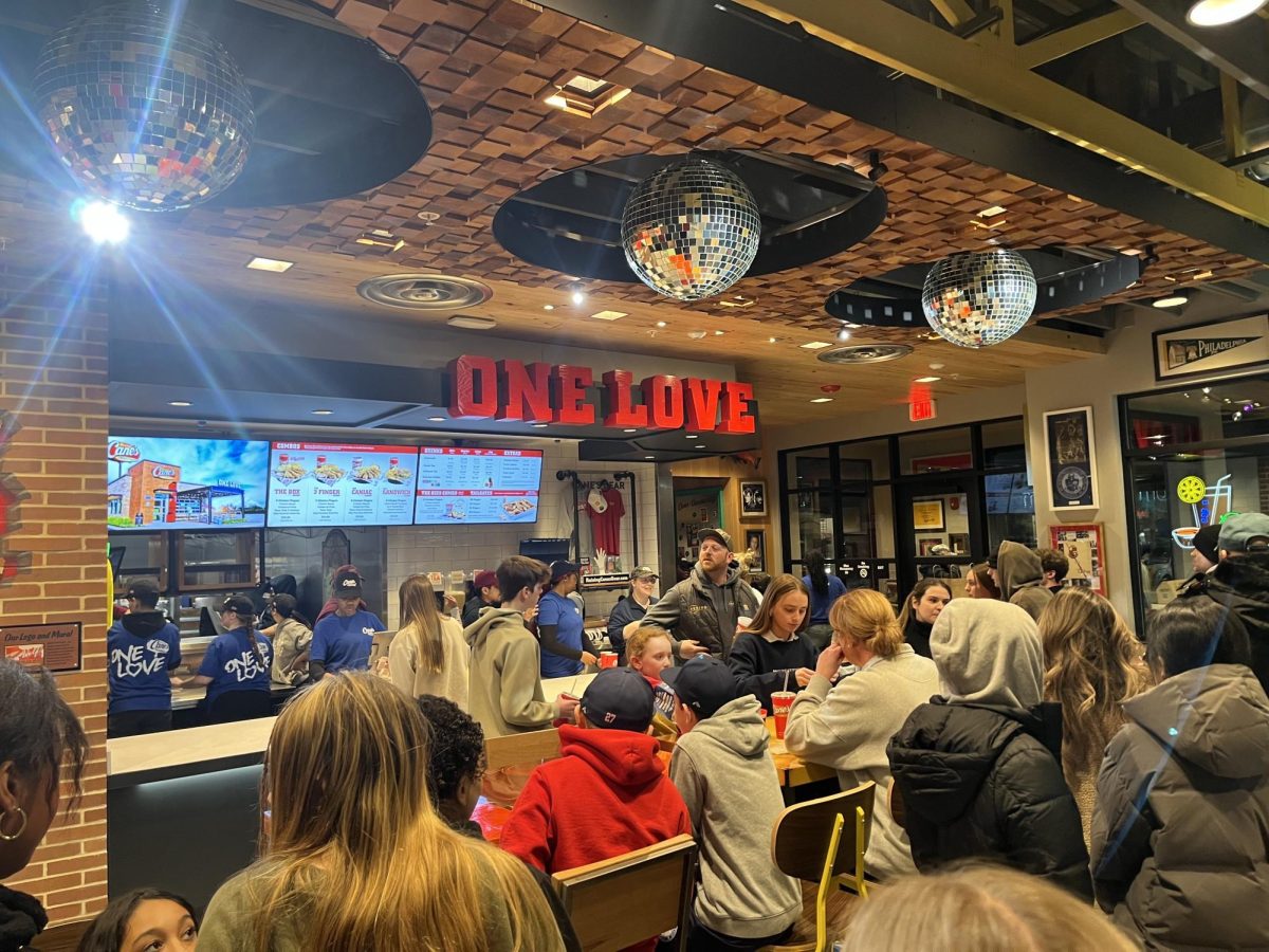 A busy crowd filled Canes on it's opening day.