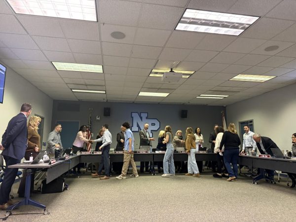 Board recognizes North Penn High School Unified Bocce and celebrates Mr. Steve Skroki’s final meeting