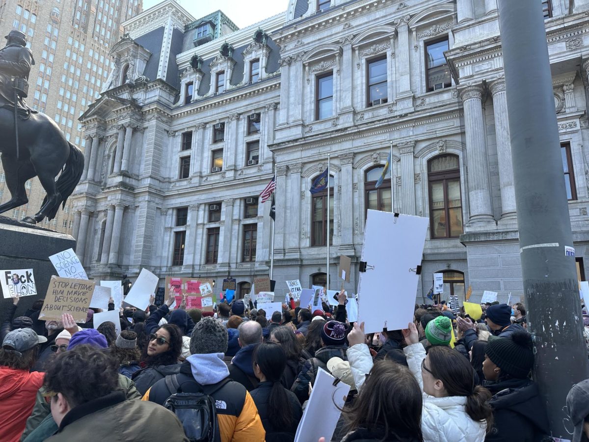 The encouraging camaraderie of the Stand Up for Science protests in Philadelphia, with thousands striving towards a common goal.