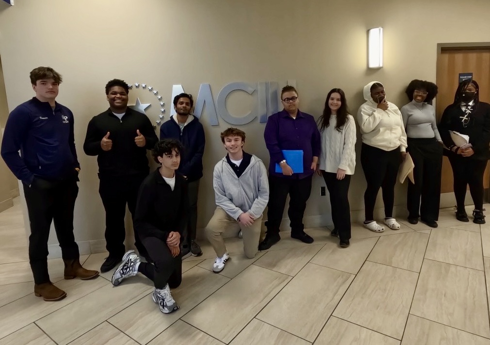 North Penn’s seniors at the MCIU networking event